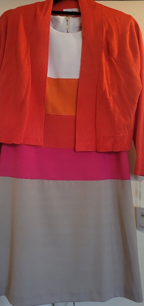 NWT Dress with matching shrug